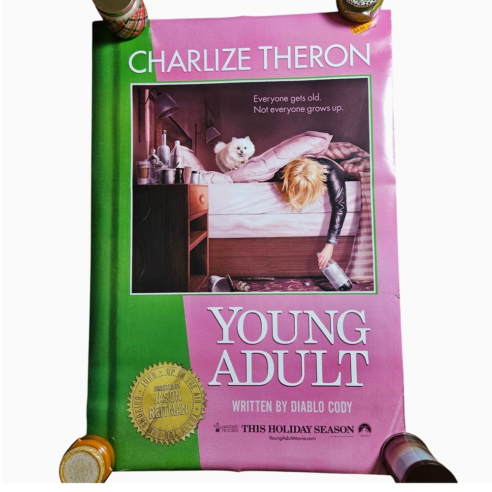 Young Adult 2011 Original Movie Poster 27x40 Charlize‎ Theron Patrick Wilson D/S